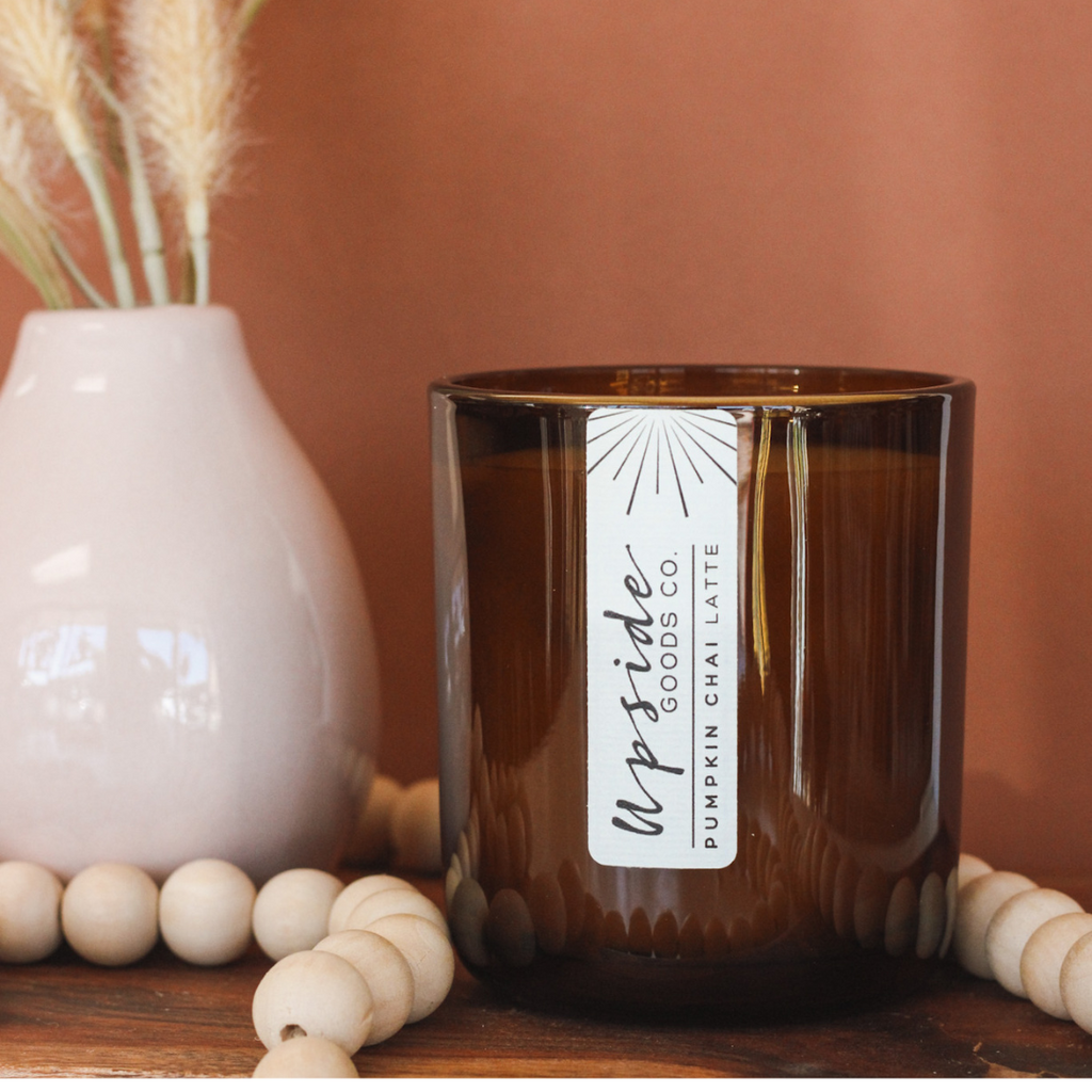 Mahogany Woods Limited Edition Upside Goods Fall 2025 candles