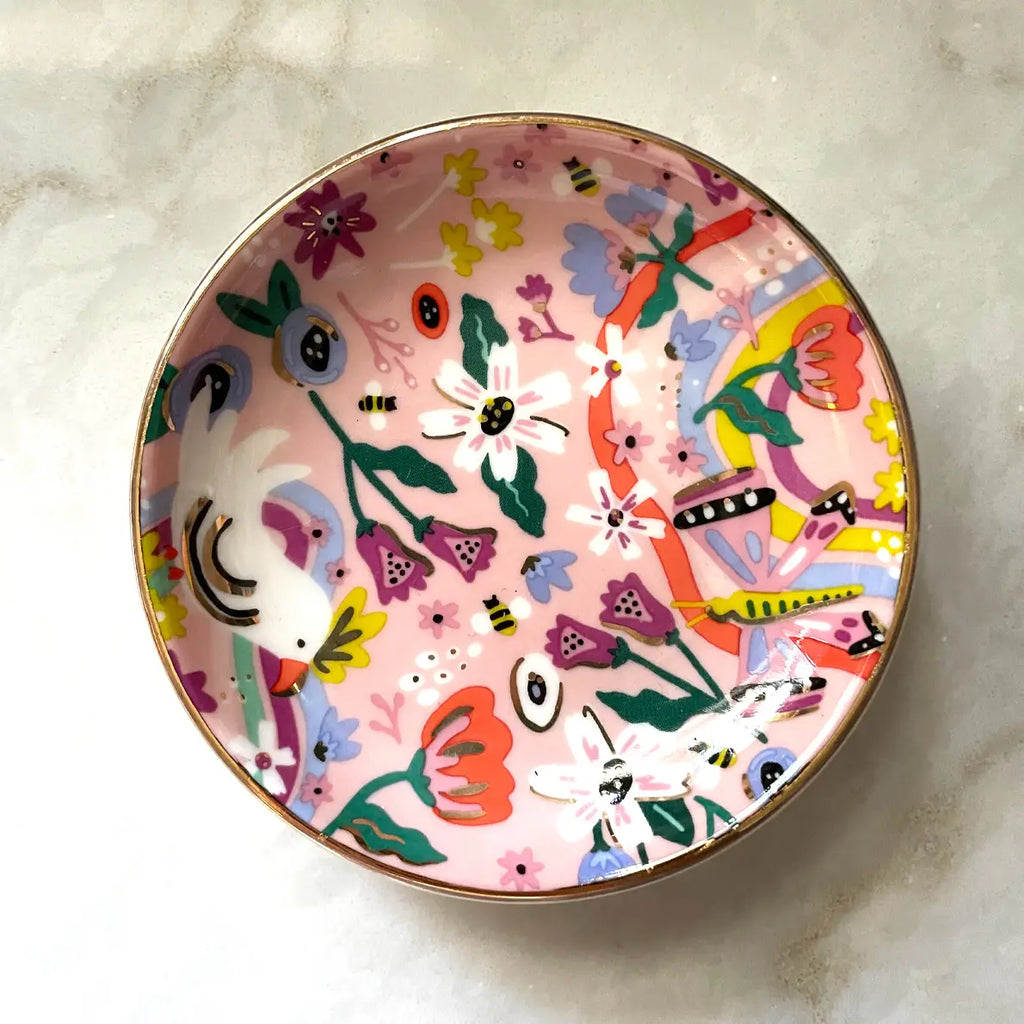 Trinket Tray Flowers