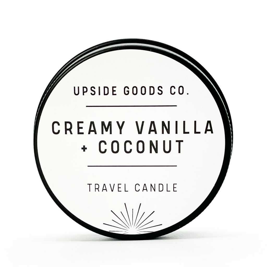 Upside Goods Travel Candle Tin