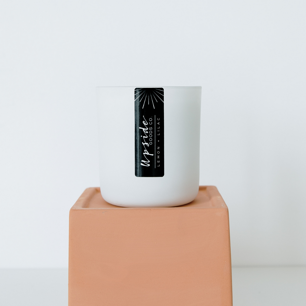 Lemon + Lilac Candle | Upside Goods Co.